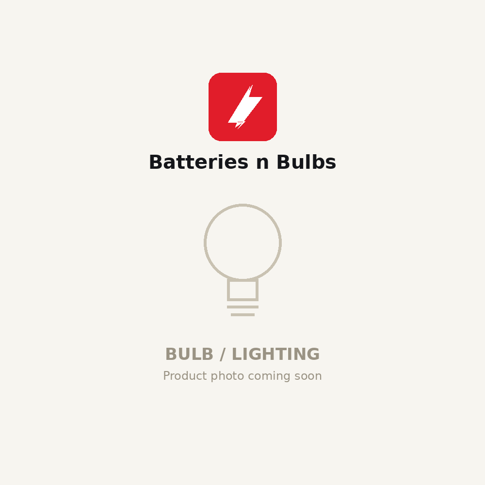 Batteries n Bulbs bulb - photo coming soon