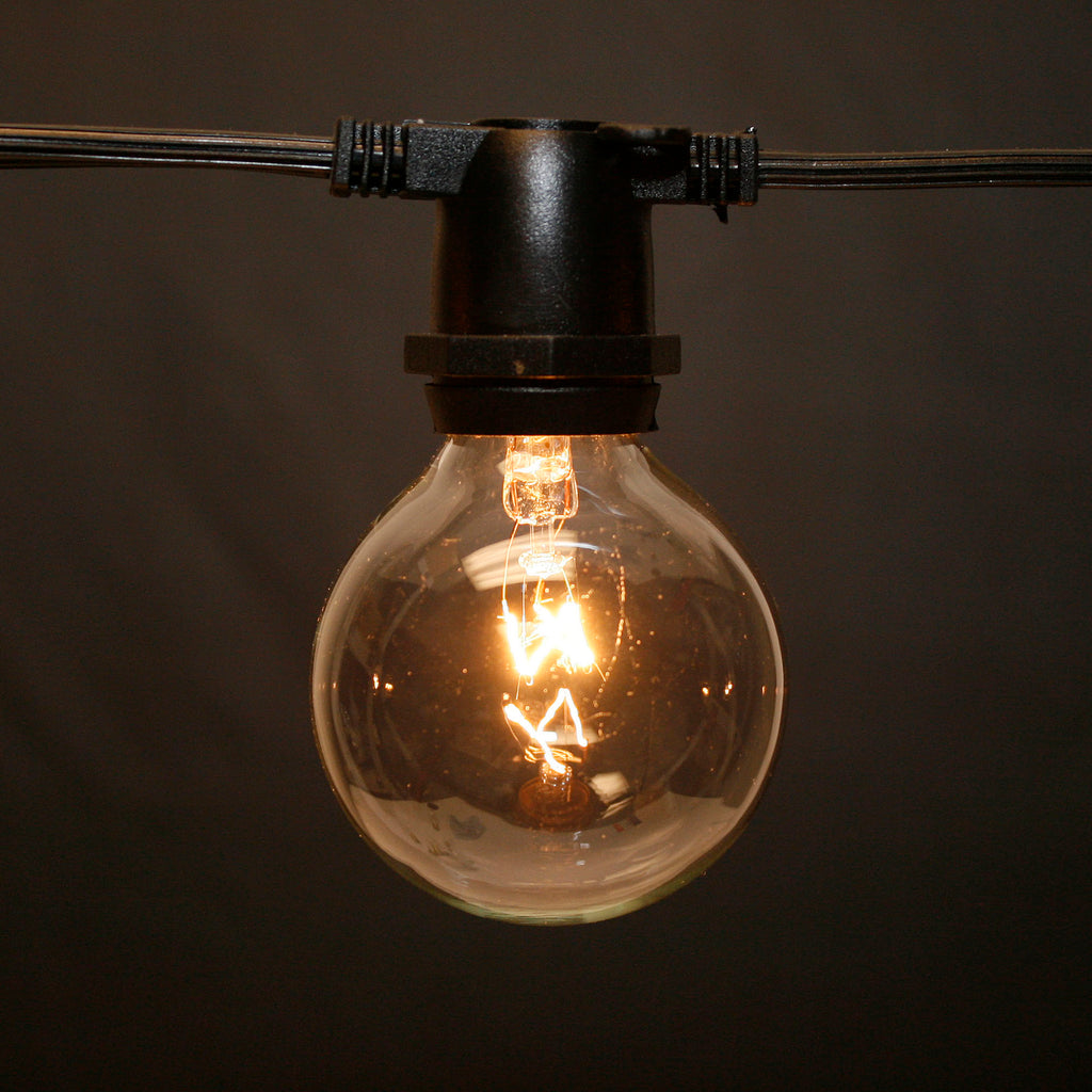 Sival G507E17CL-500 G50 globe party bulb 7W E17 clear - view 3