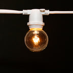 Sival G407E17CL-500 G40 globe party bulb 7W E17 clear