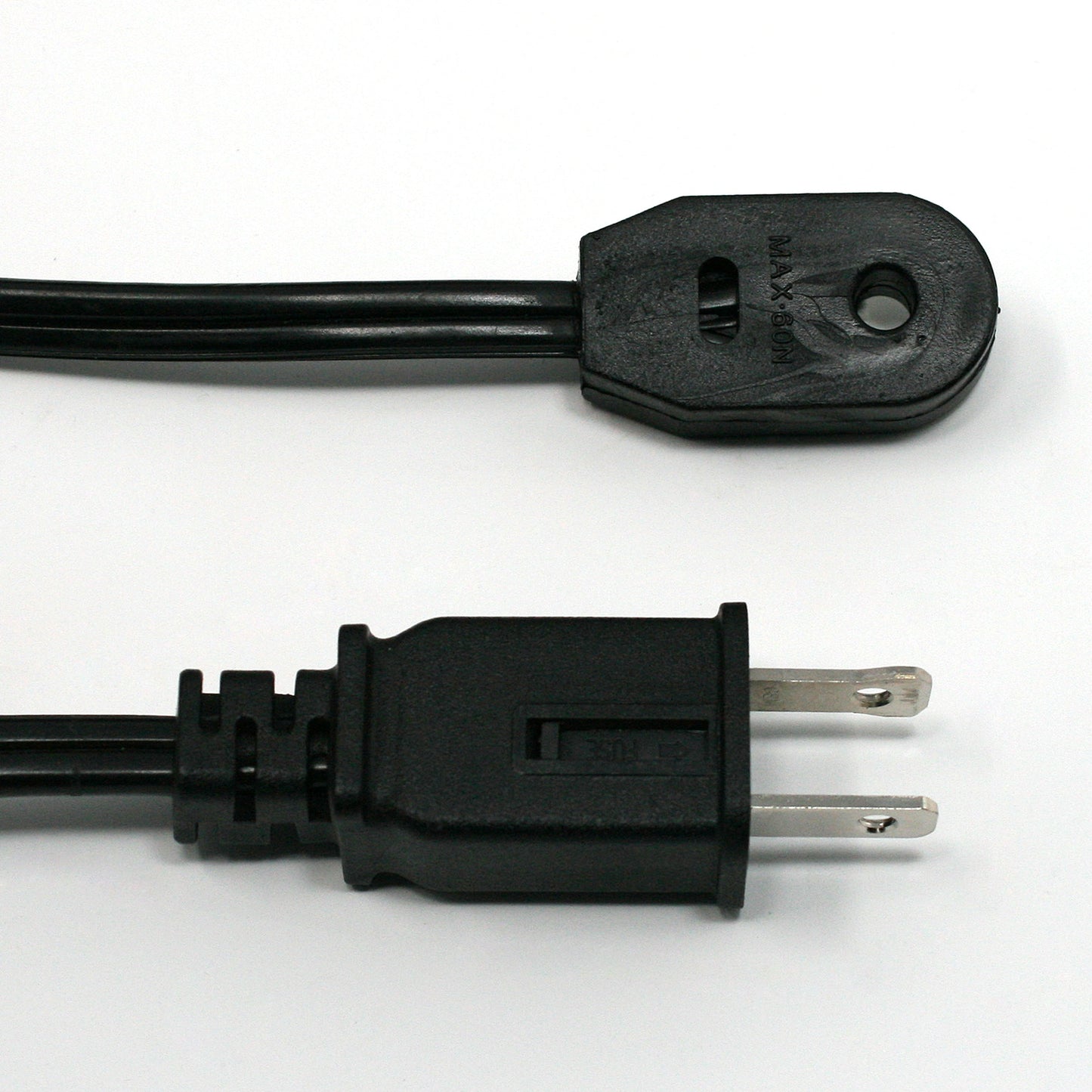 Sival Commercial-Grade Heavy-Duty Outdoor Light String, 54 ft, Medium Base (E26) - 24 In-Line Sockets, Black or White (s), 1-String Pack