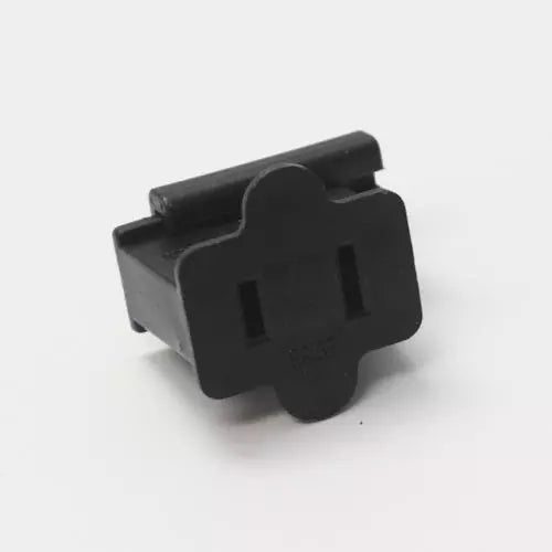 Female Slip In Quick Plug w/ Cap, black, UL, SPT-1