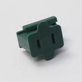 Sival SIPLGFGR2 female slip-in quick plug with cap SPT-2 green