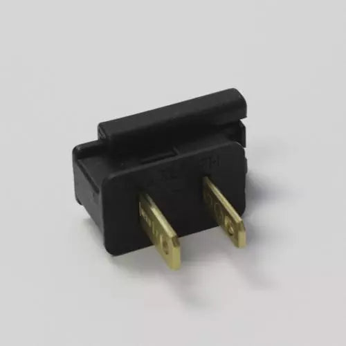 Male Slip In Quick Plug w/ Cap, black, UL, SPT-1