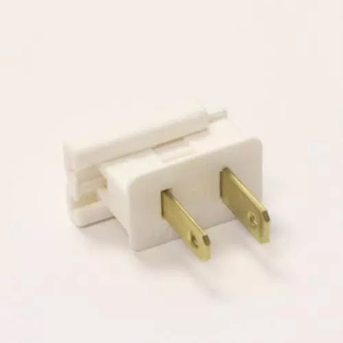 Male Slip In Quick Plug w/ Cap, white, UL, SPT-1