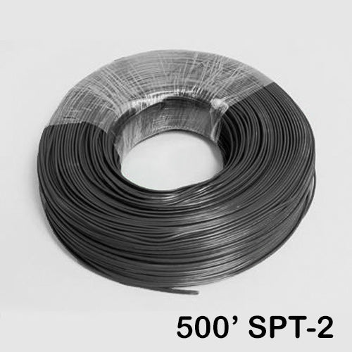 Sival 500 ft Black, White, or Green Lead Wire, 18AWG & SPT-2