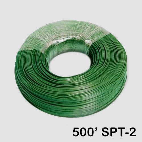 Sival 500 ft Black, White, or Green Lead Wire, 18AWG & SPT-2