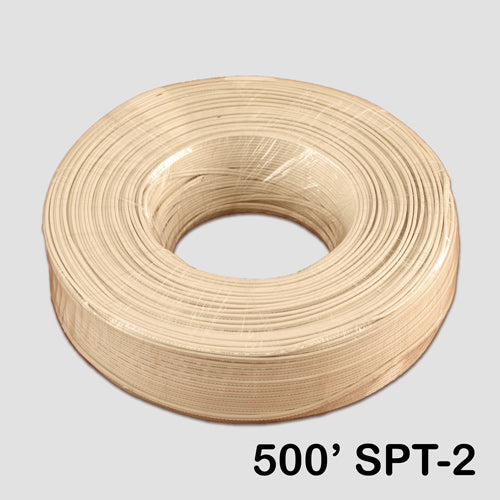 Sival 500 ft Black, White, or Green Lead Wire, 18AWG & SPT-2