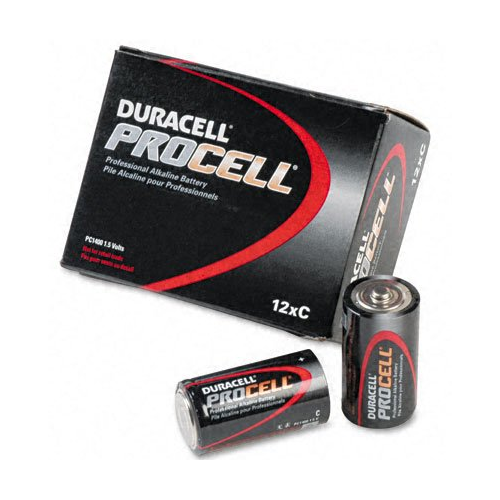 DURACELL PROCELL C ALKALINE BATTERIES 12 PACK